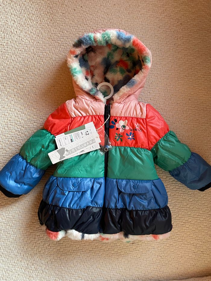 Manteau réversible 12 mois - photo numéro 2