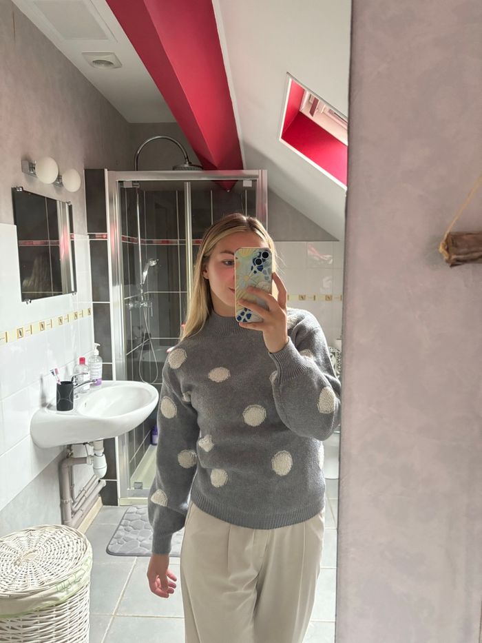 Pull à pois Naf Naf - photo numéro 2