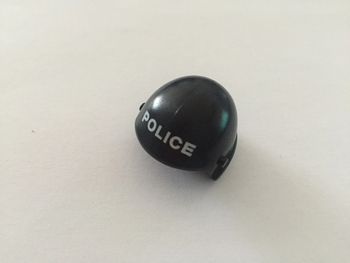 Casque police 30636762 pièce détachée Playmobil 5187 Fourgon et vedette de police #A52