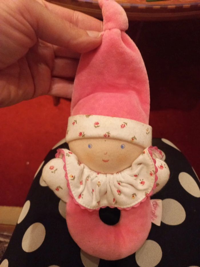 Jeux d'éveil bébé fille anneaux grelots peluche - photo numéro 4