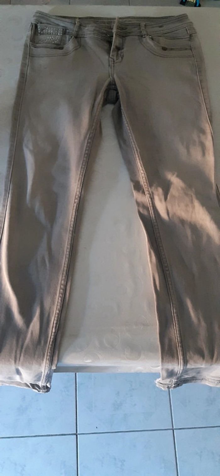 Jean gris Creeks taille 40