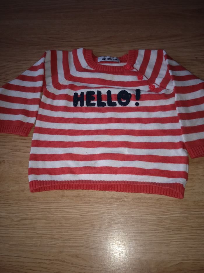 Pull bébé 6 mois - photo numéro 3
