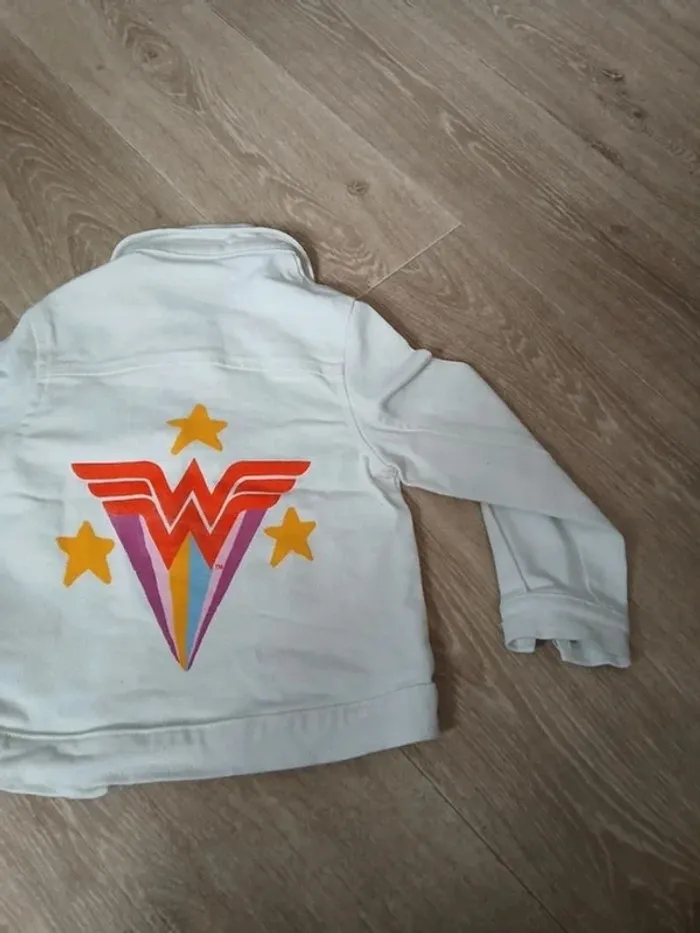 Veste en jean petite fille 3 ans - photo numéro 6