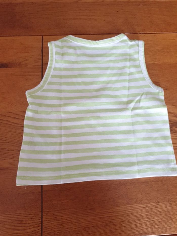 Tee-shirt débardeur Gémo 3 mois - photo numéro 4