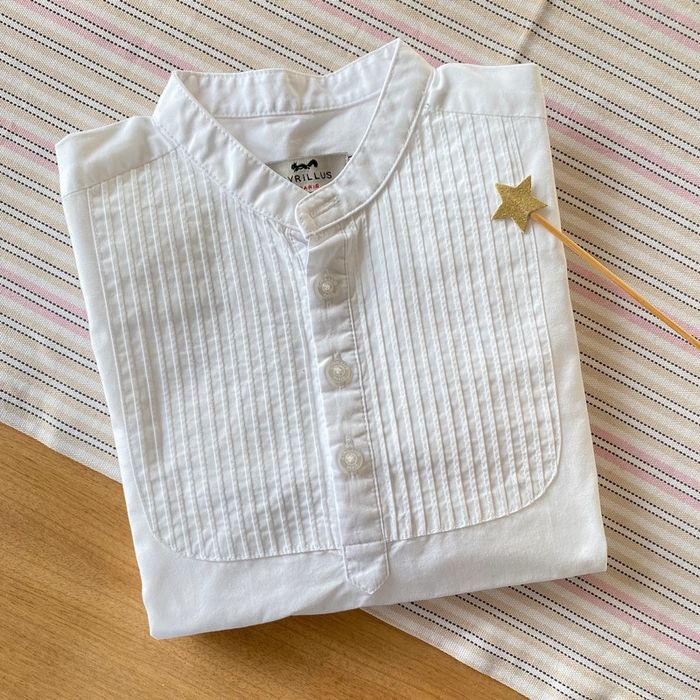 Chemise col mao 6 ans