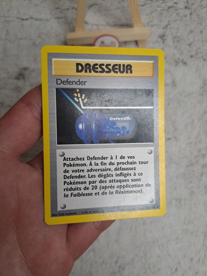 Carte Pokémon Dresseur Defender 80/102 Set de base ed2 Wizards Fr - photo numéro 3