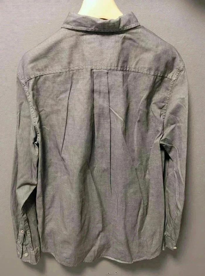 Chemise Tommy Hilfiger vintage Y2K à carreaux fins – Élégance intemporelle - photo numéro 4