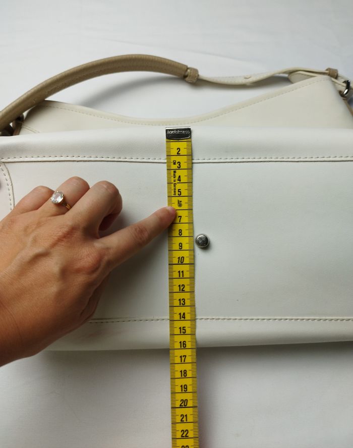 Sac Lancaster cuir blanc - photo numéro 9