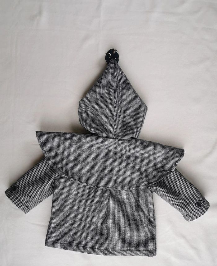 Superbe manteau 👣, élégant, kiabi, 12mois - photo numéro 2