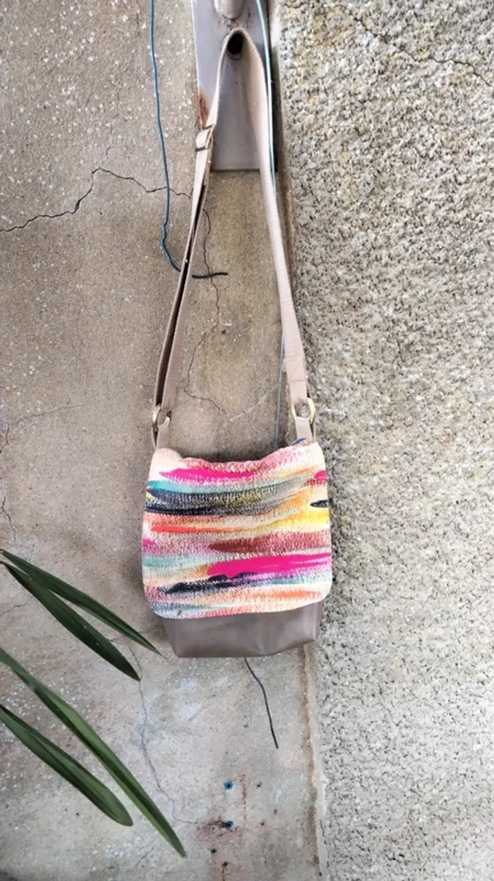 Sac à main multicolore Malice Paris