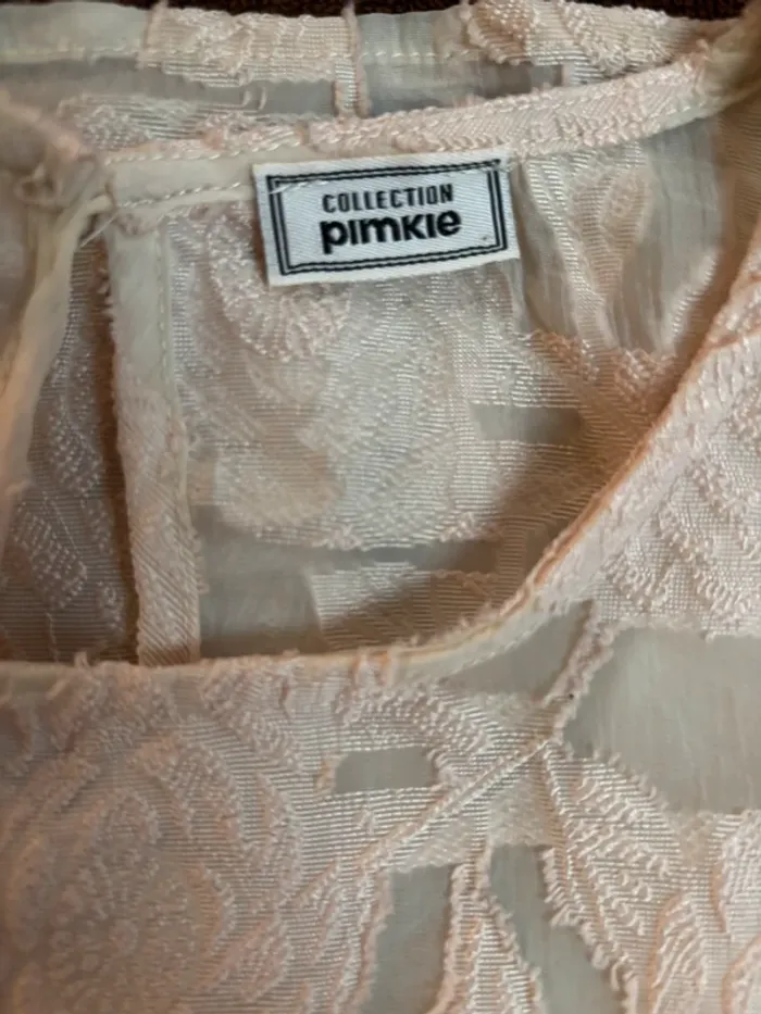 Haut Pimkie, tee-shirts, teeshirt court, t-shirt, crop top taille 40 - photo numéro 3
