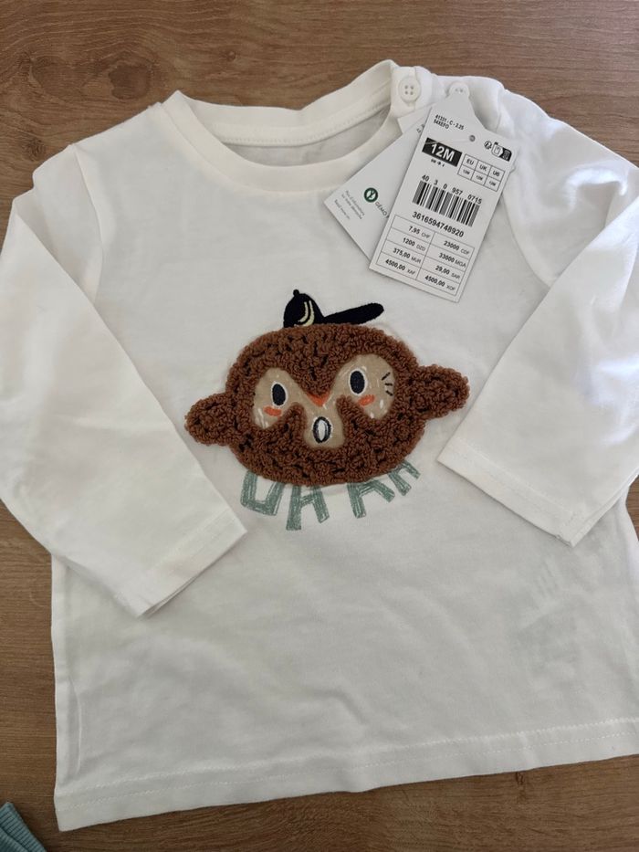 Ensemble bébé 3 pièces - taille 9 mois - Gémo - neuf avec étiquette - photo numéro 4