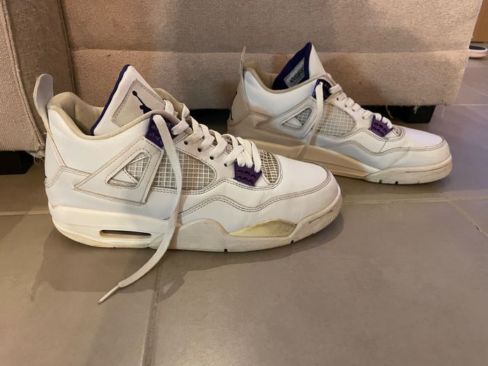 Air Jordan 4 metallic purple - photo numéro 2