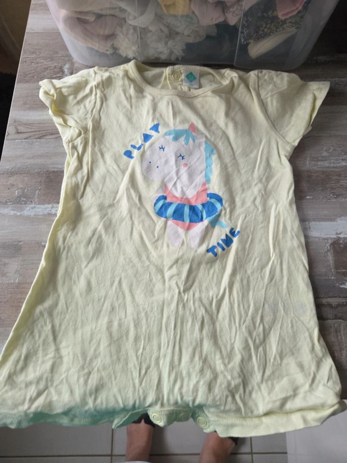Pyjashort été 12 mois