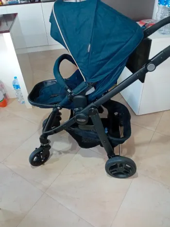 Graco Trio Evo + nacelle gain de place 0 mois