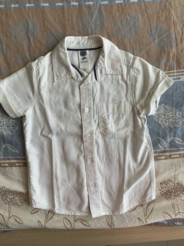 Chemise lin blanc Palomino t98