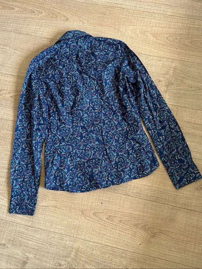 Chemise imprimée à manches longues Esprit taille française 36 TBE - photo numéro 8