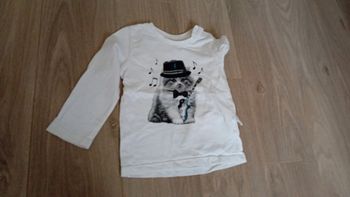 Tee shirt manche longues 24mois