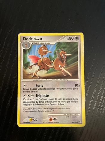 Carte Pokémon Dodrio 46/123