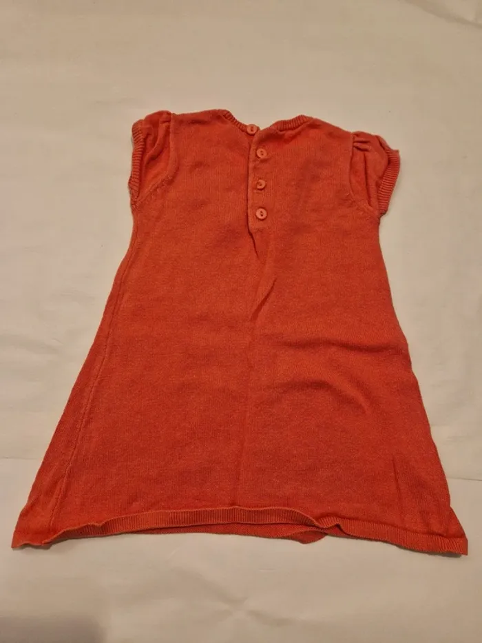 2 robes chaudes manches courtes 12 mois - photo numéro 4