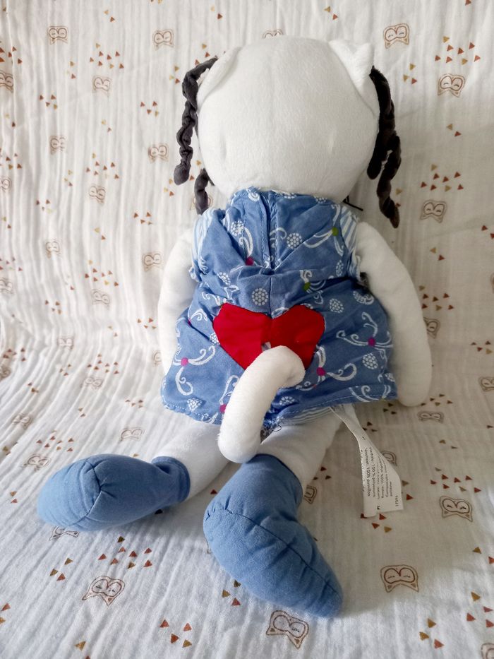 Peluche doudou chat Ikéa - photo numéro 2