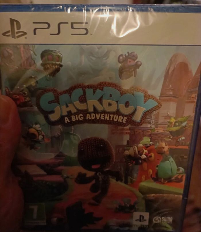 Sac Boy sack boy neuf sous blister PlayStation 5 ps5 prix ferme AB