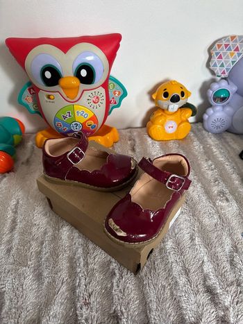 Sandale bordeaux