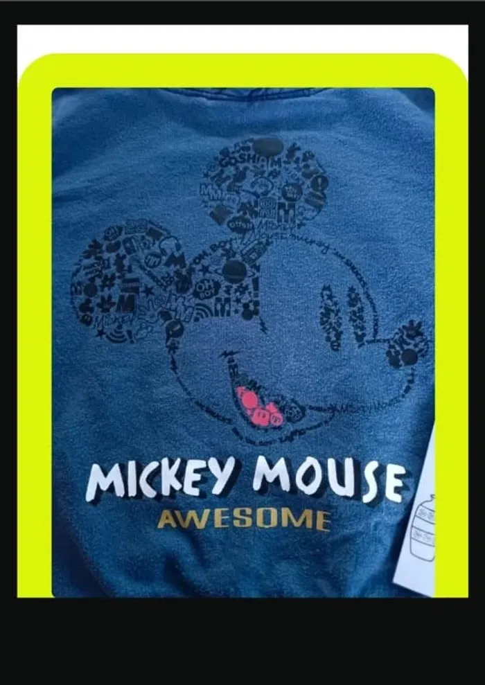 Sweat capuche Mickey 3 ans - photo numéro 2