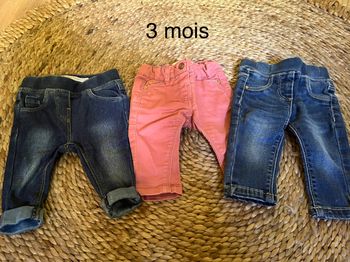 Lot de pantalons 3 mois