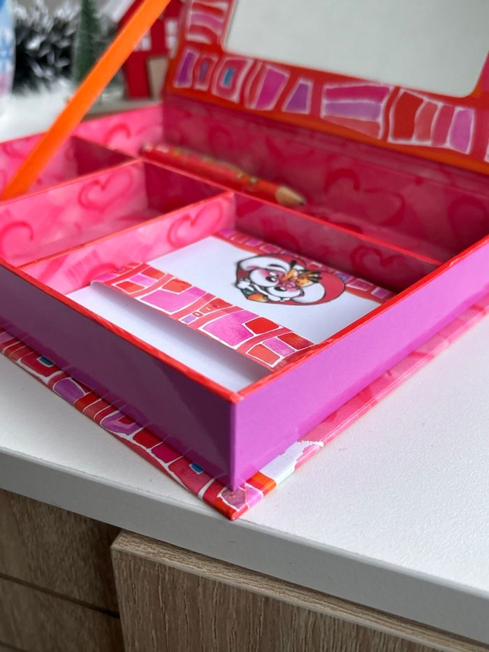 Boîte de rangement papeterie diddl - papeterie d’origine - photo numéro 4