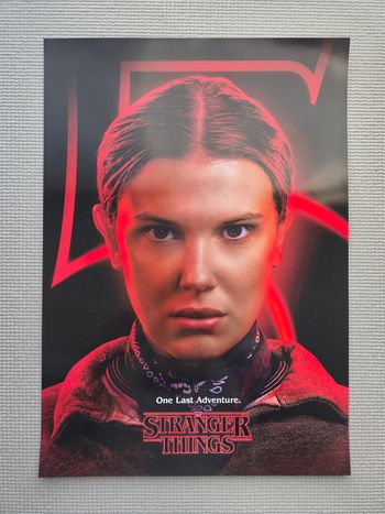 Affiche A3 Stranger Things Saison 5