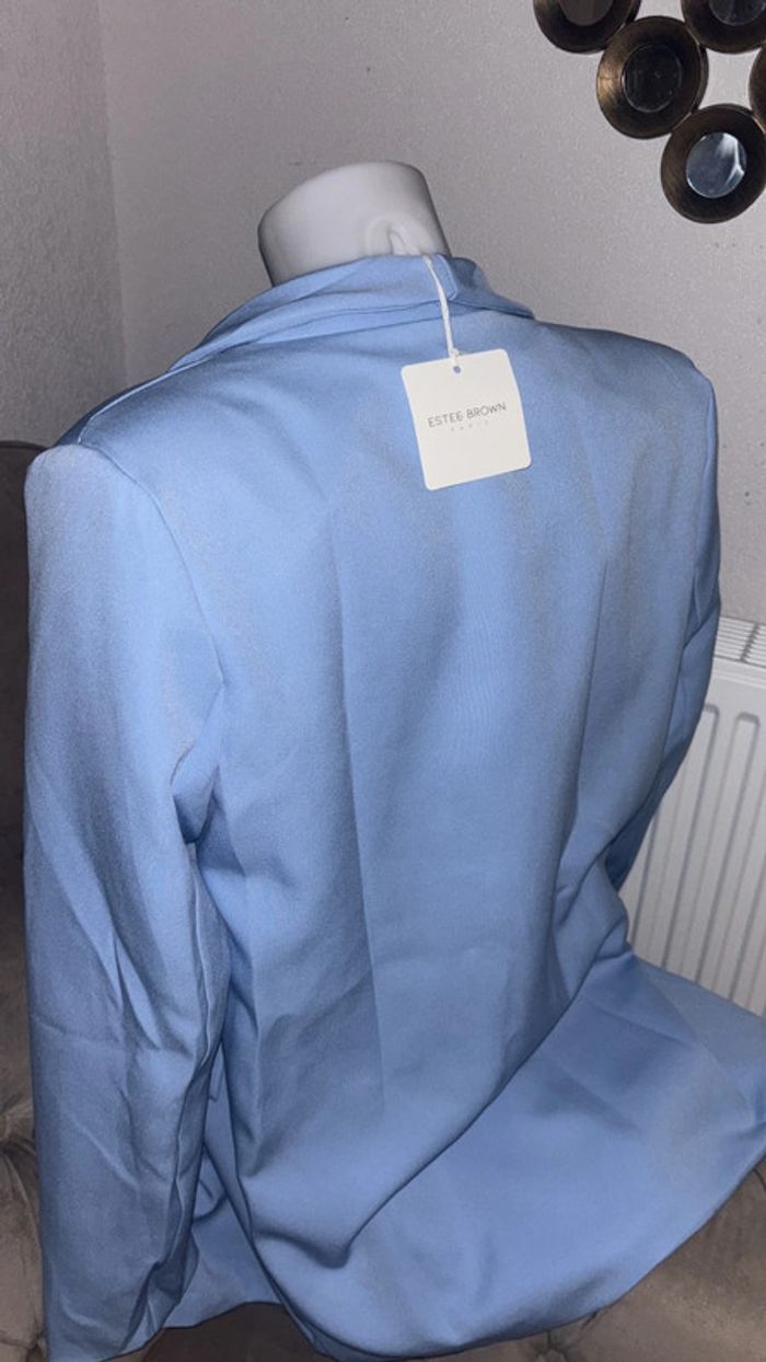 Blazer bleu neuf taille L - photo numéro 3