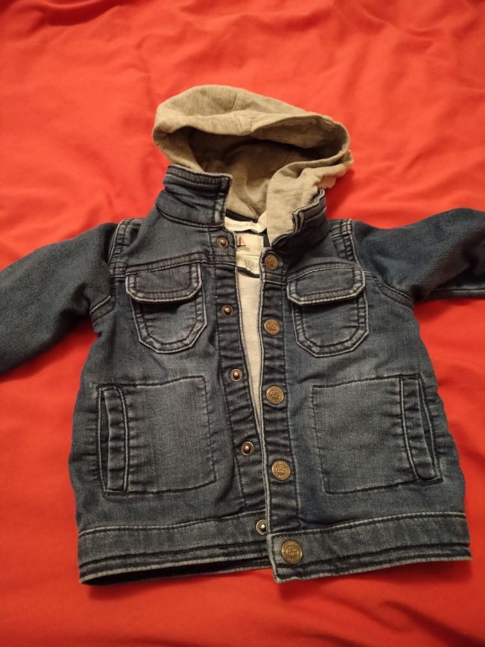 Veste en jean bébé garçon - photo numéro 2