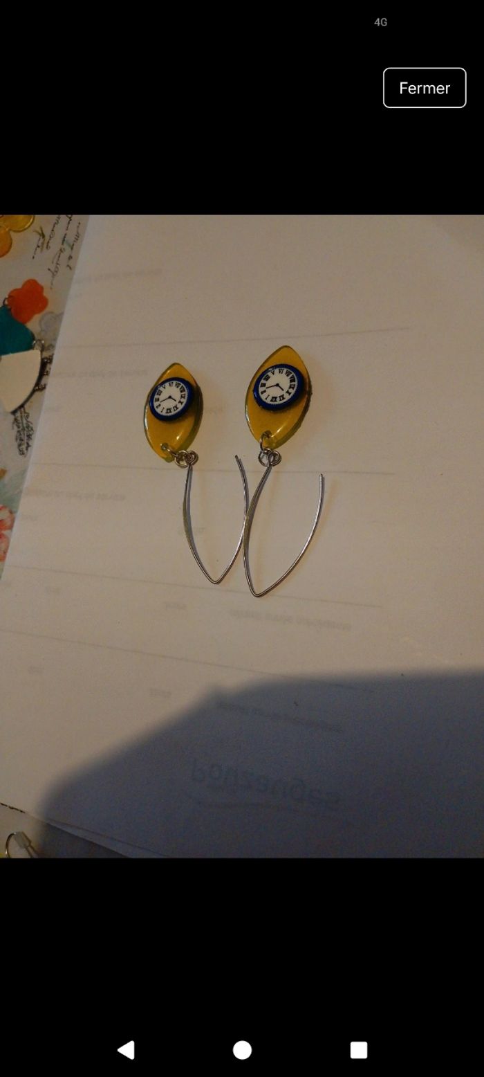Boucles d'oreilles