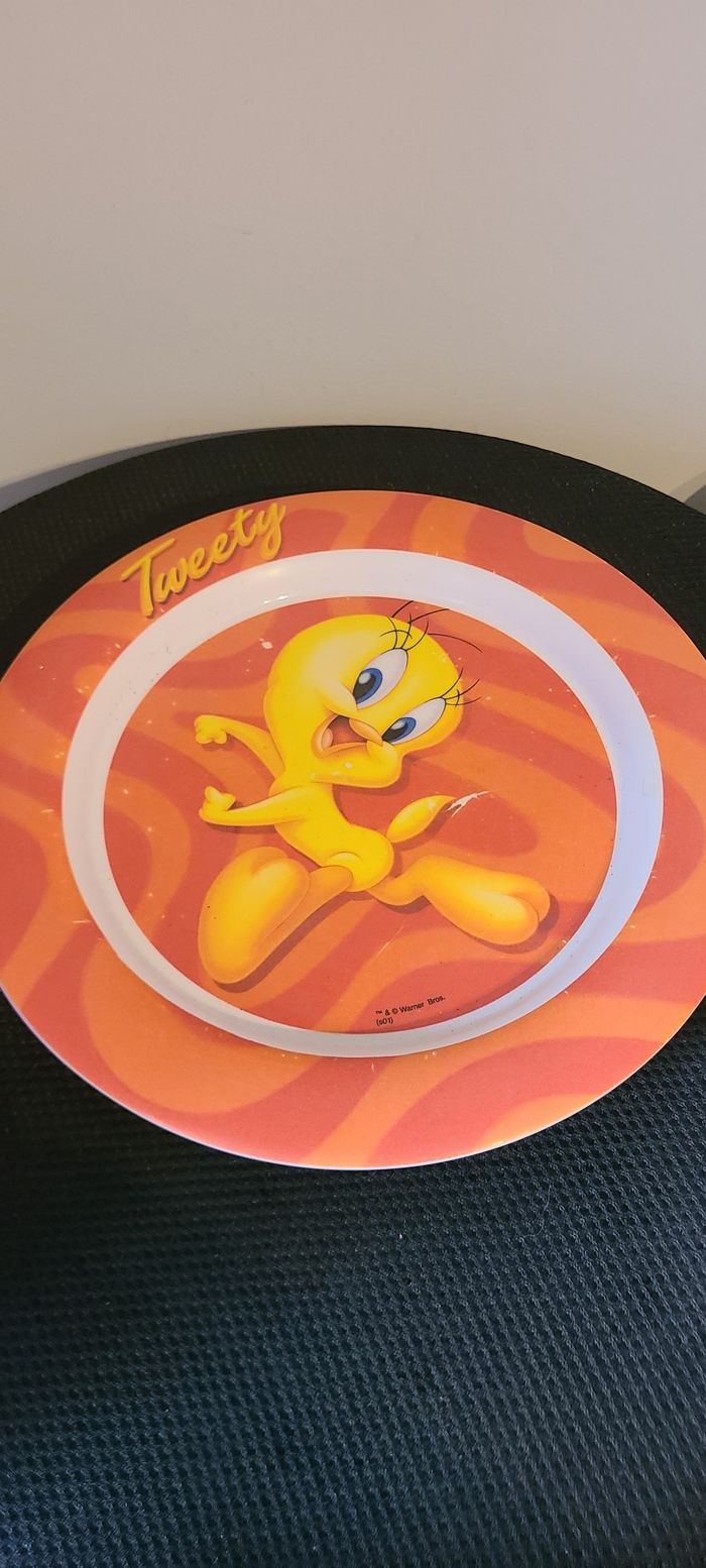 Assiette Titi Looney Tunes - photo numéro 2