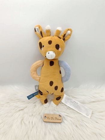 Doudou hochet Girafe TAO