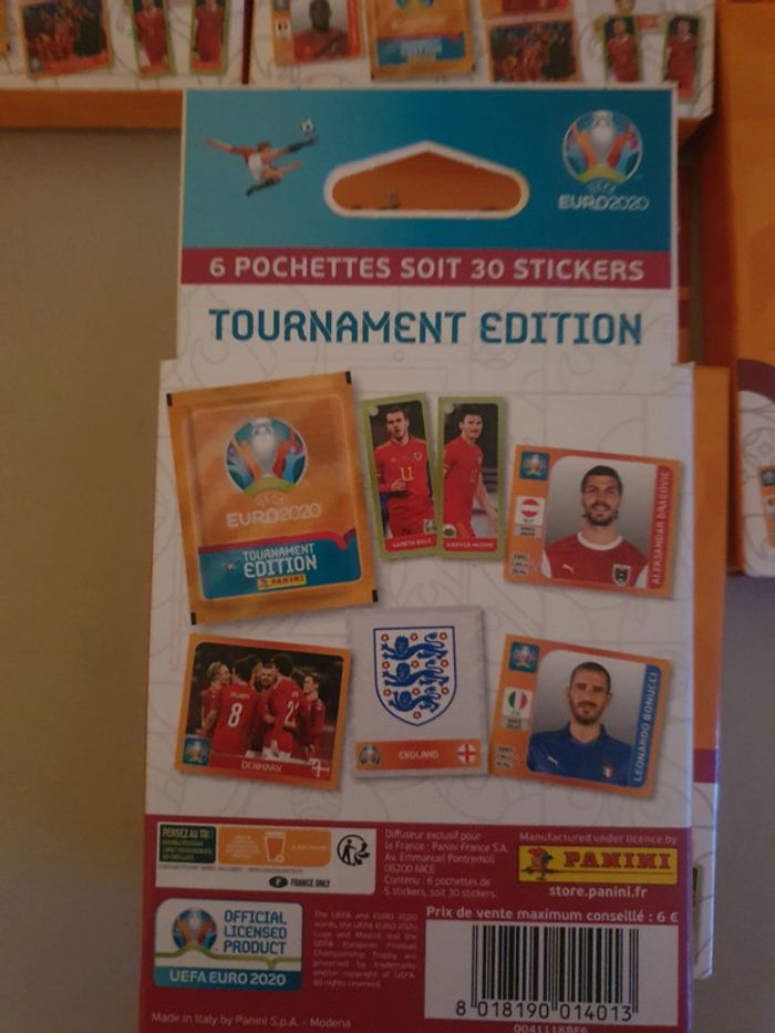 Panini uefa euro foot 2020 - photo numéro 2