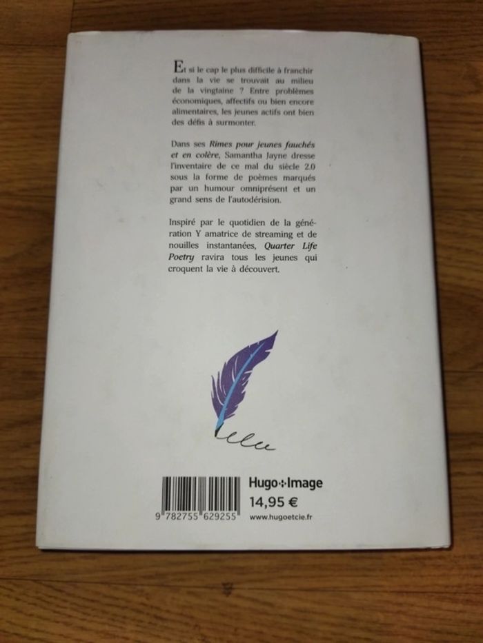 Livre rimes pour jeunes fauchés et en colère Samantha Jayne - photo numéro 2