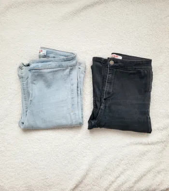 Lot 2 pantalons jeans 38 M