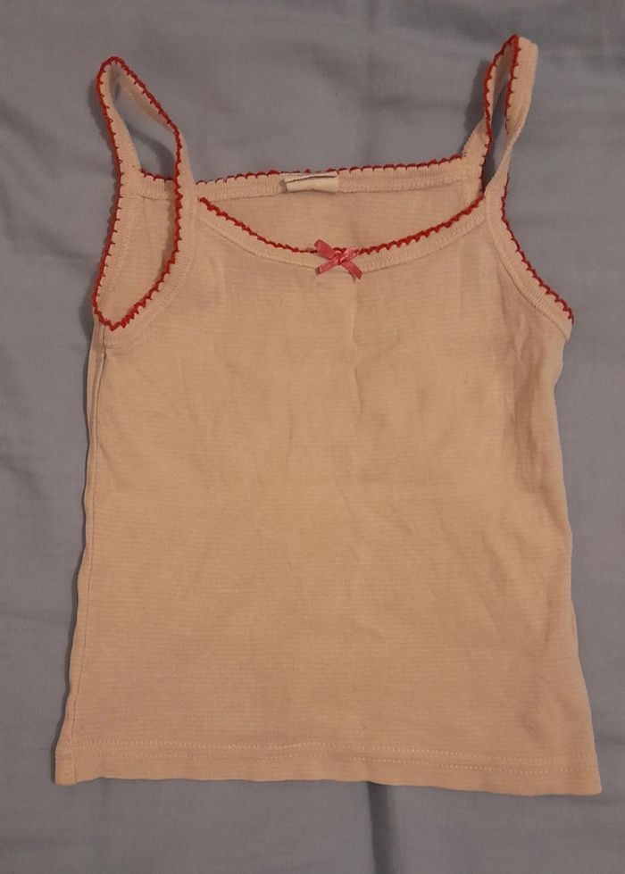 Lot de 2 tricots de peau / maillots de corps. - photo numéro 3