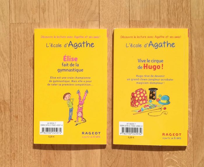 Livres L'école d'Agathe - V92B - photo numéro 2