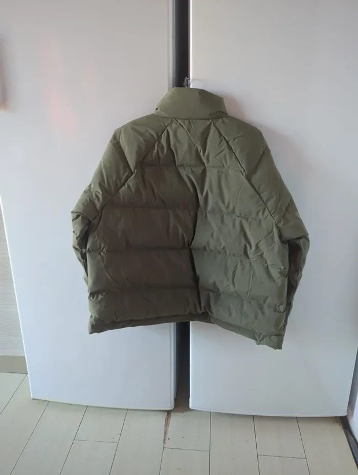 Blouson doudoune Adidas taille L(44-46) kaki neuve - photo numéro 5