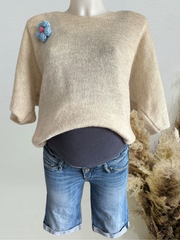 Joli short jeans femme grossesse maternité T36 H&M mama