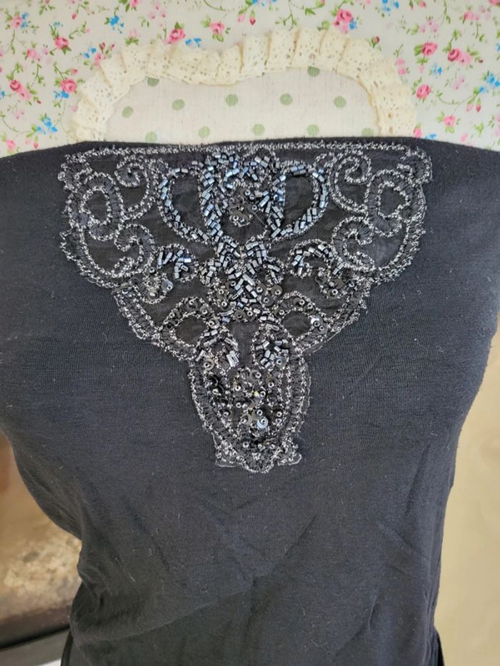 Tunique bustier noir, jennyfer Taylor, s