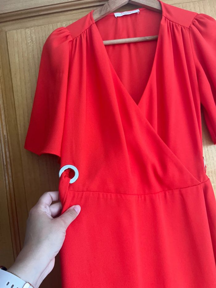 Robe cérémonie / été corail femme 36 - photo numéro 4