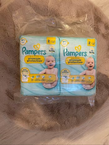 Pampers premium protection  tailles 2