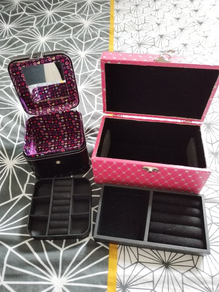 Lot de boîtes à bijoux - photo numéro 3