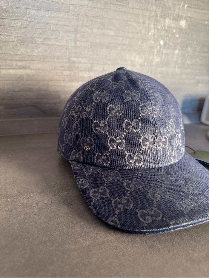 Casquette gucci dubai bleu - photo numéro 2