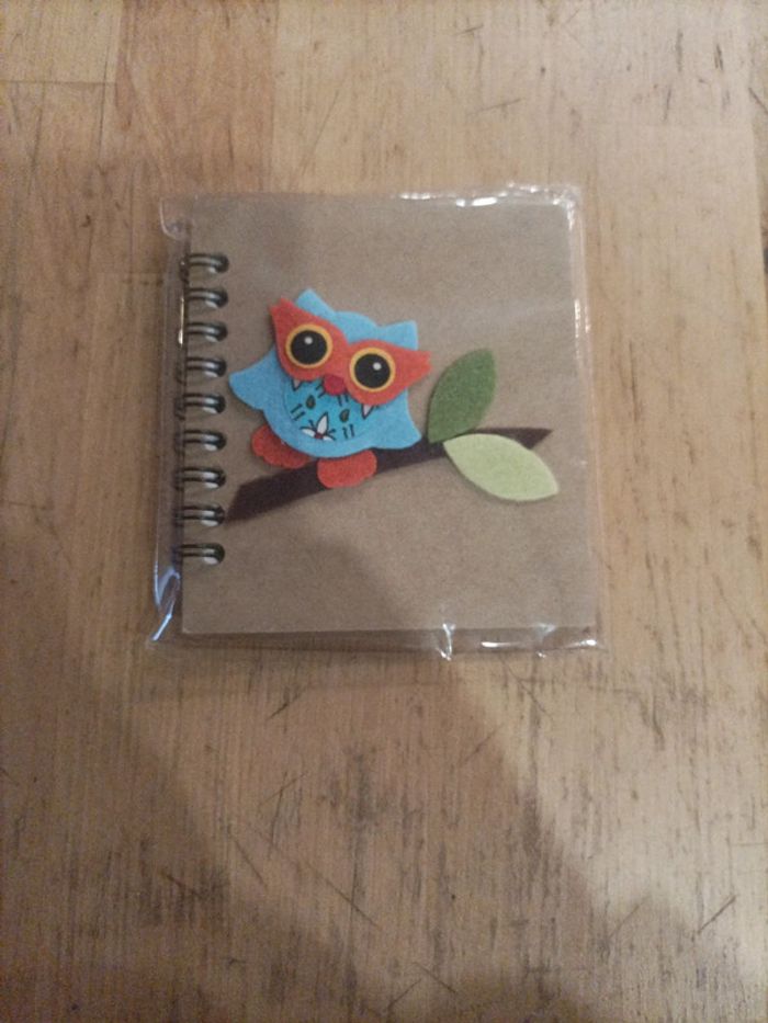 Petit carnet hibou