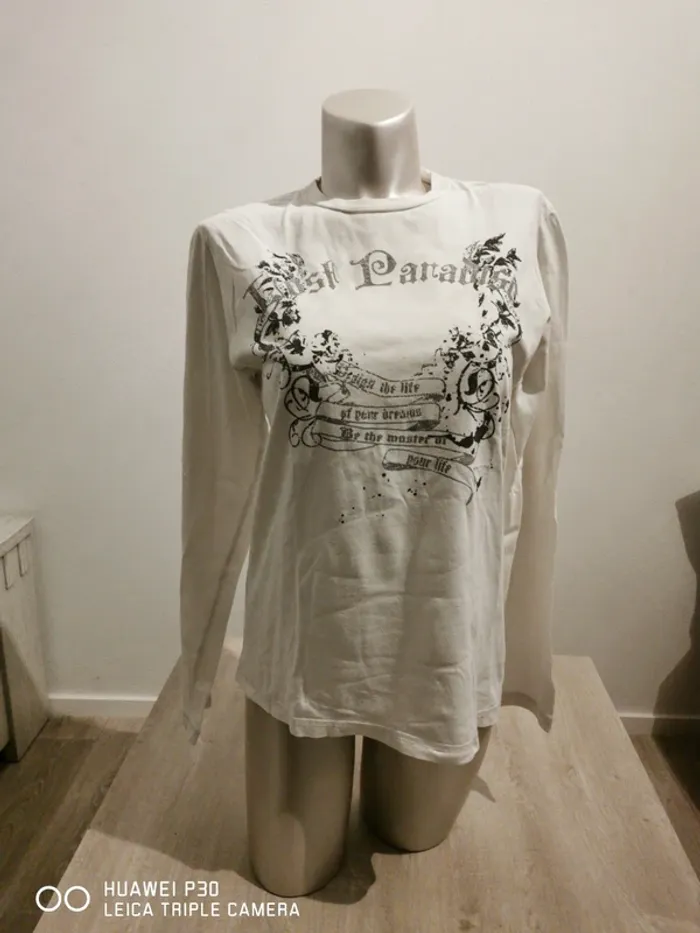 Tee short homme blanc